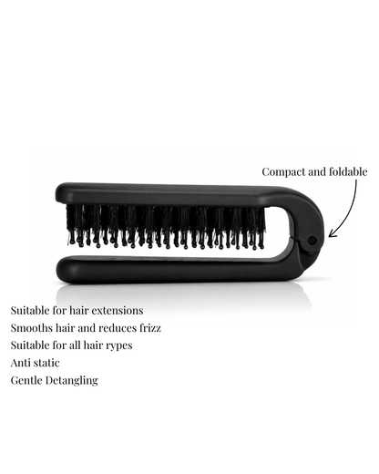 Tame the Mane - Compact travel hairbrush