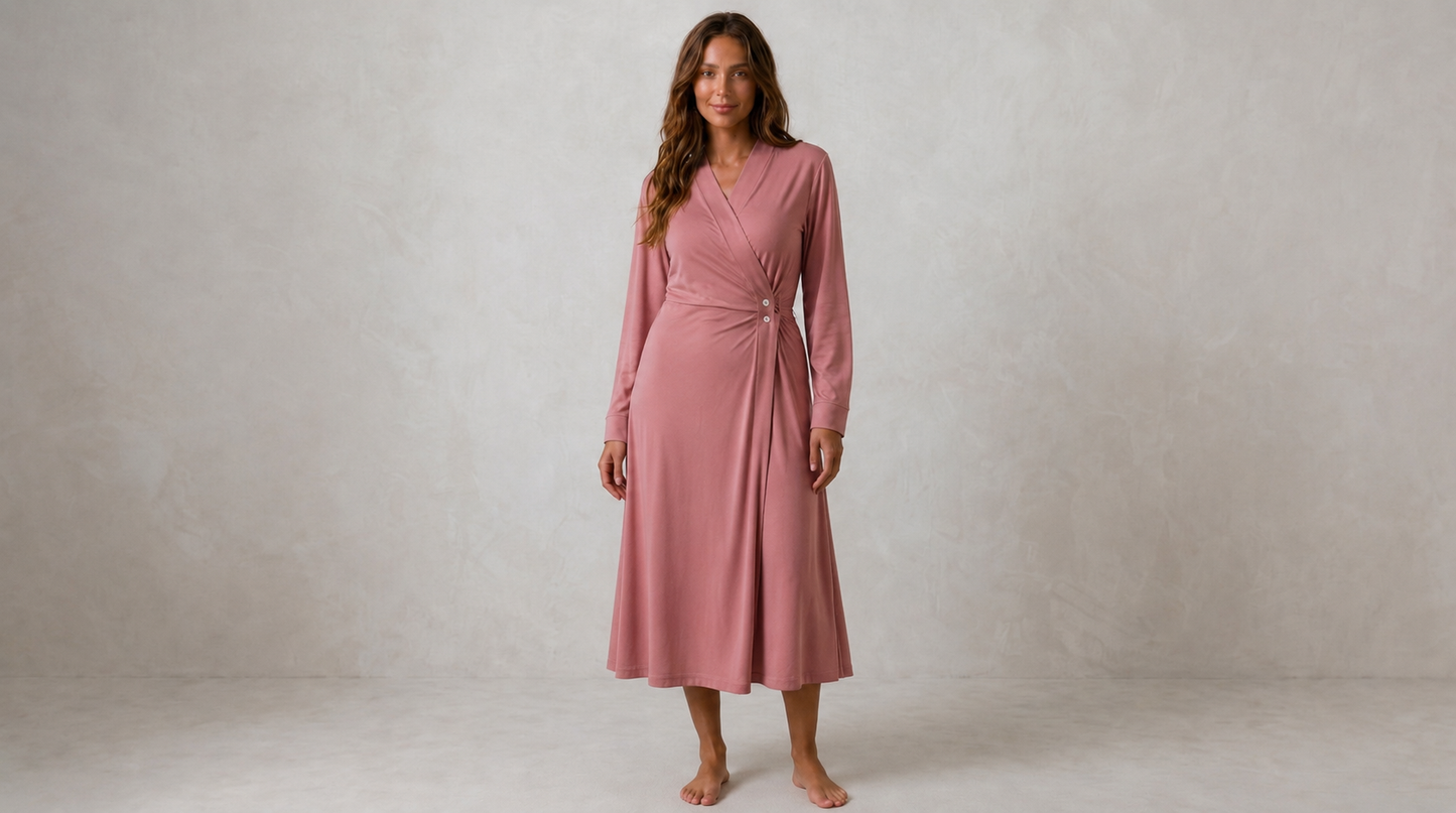 Aurora Bamboo Dressing Gown