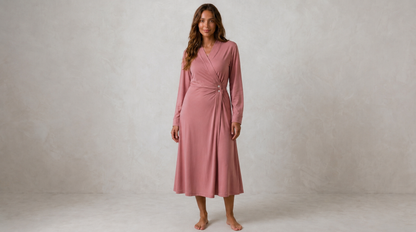 Aurora Bamboo Dressing Gown